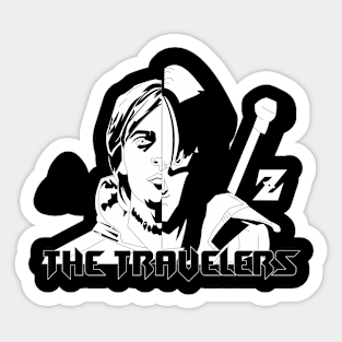 the travelers Sticker